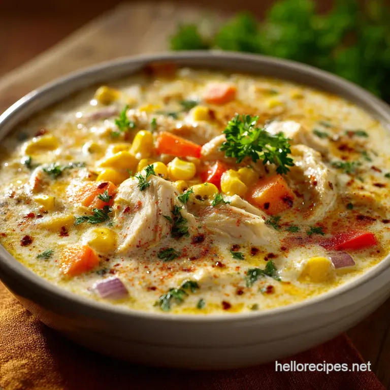 The Ultimate Creamy Corn Chicken Chowder A Proper Comfort Bowl