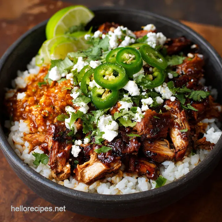 Chipotle Bowl The Ultimate Smoky Adobo Chicken Burrito Bowl Recipe