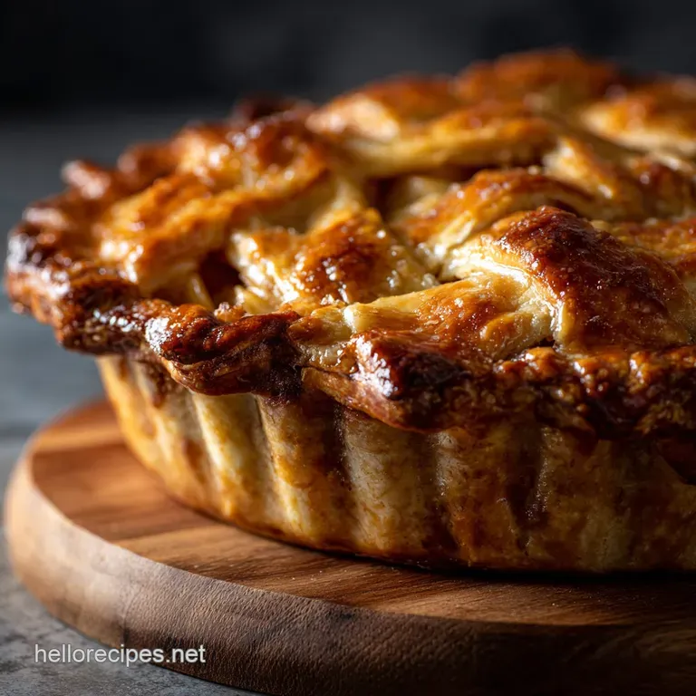 Apple Pie: the Golden Crown Ultimate Flaky-Crust Recipe presentation