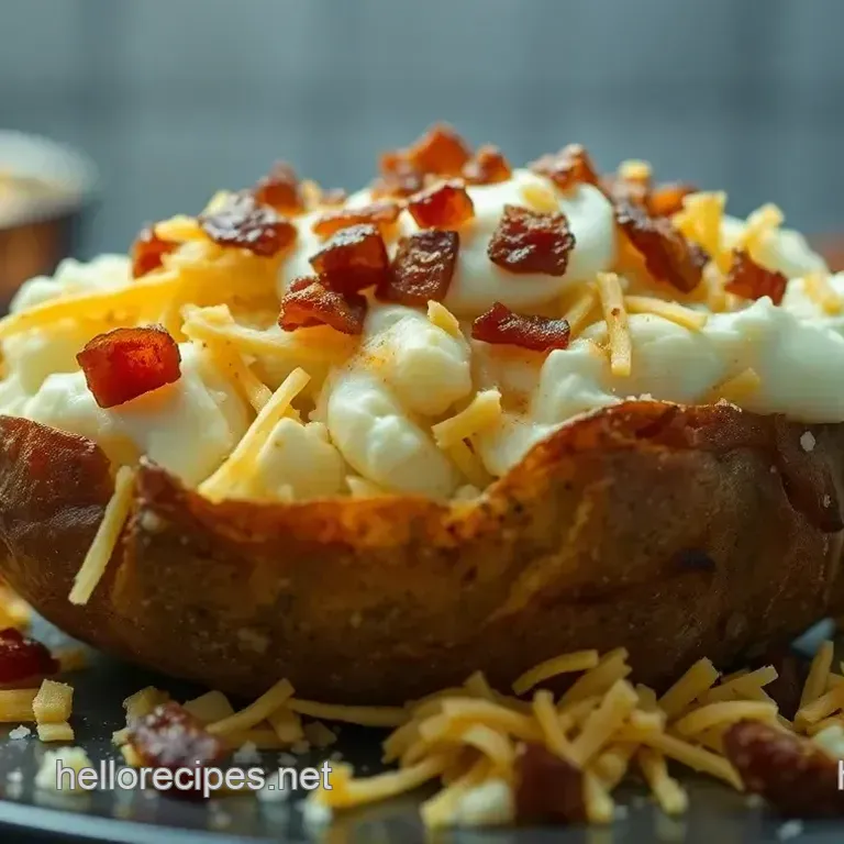Ultimate Fluffy Baked Potato: The British Classic