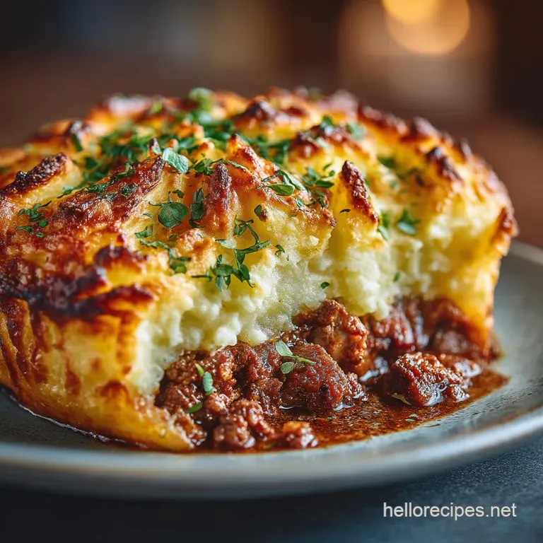 The Proper Shepherds Pie a Hearty Lamb and Root Vegetable Classic presentation