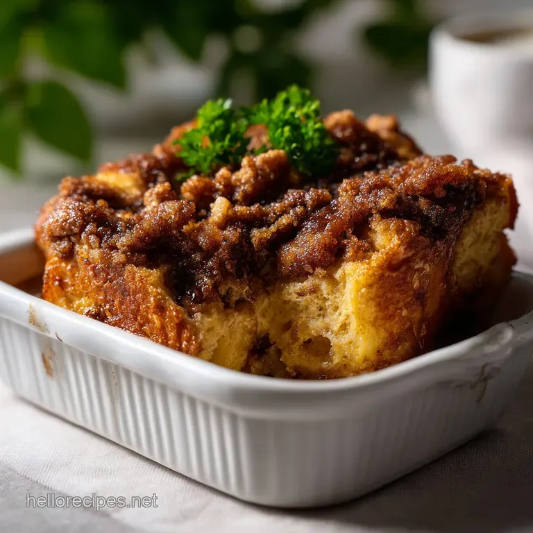 French Toast Casserole: the Ultimate Overnight Bake presentation