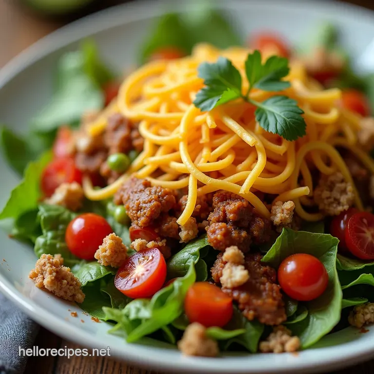The Ultimate Crunch Zing Taco Salad