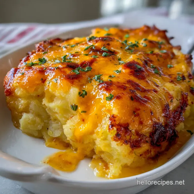Twice Baked Potato Casserole: Ultimate Cheesy Creamy Bake