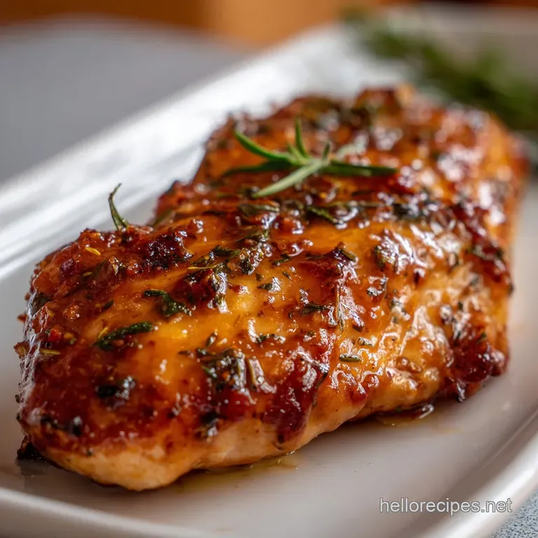 Juicy Baked Chicken Breast: Ultra-Juicy Recipe with Herb Butter Glaze