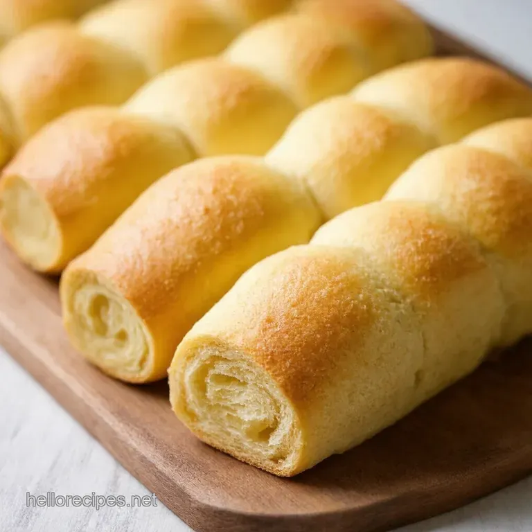Vanilla Dream Pan de Mallorca Rolls