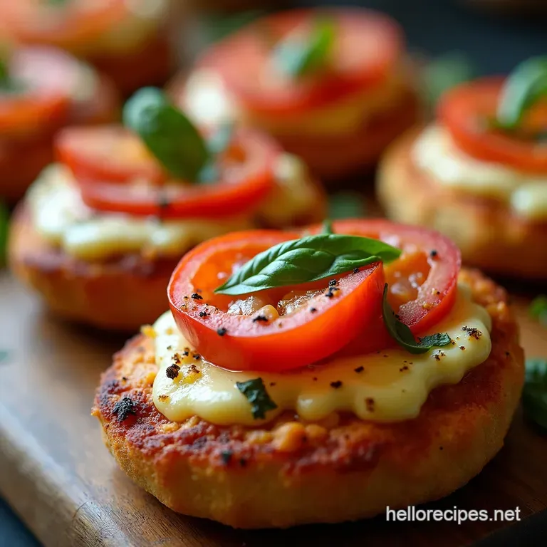 Vegan Pizza Bites Gourmet Grazing Goodness presentation