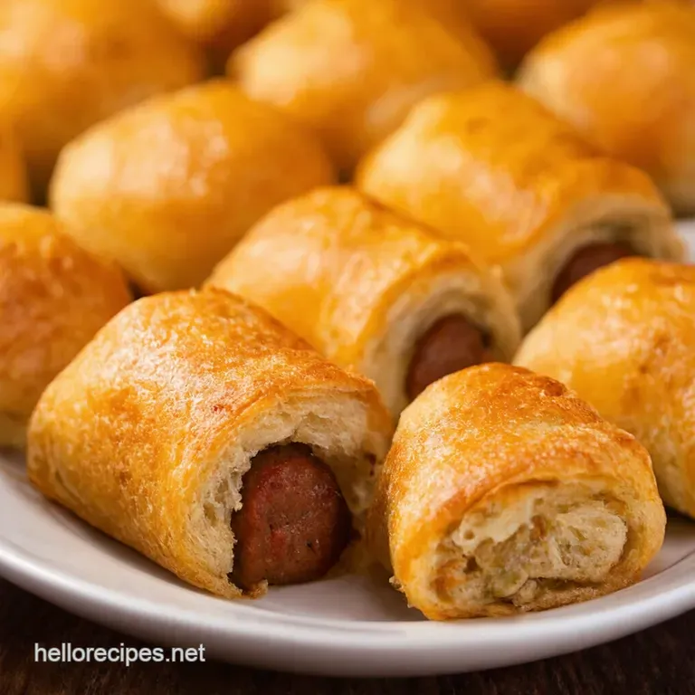 Vegan Sausage Rolls the Plantbased Banger presentation