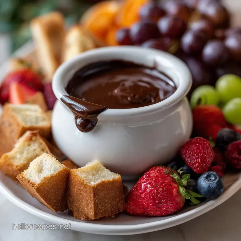 Chocolate Fondue: The Silkiest Classic Dip Recipe