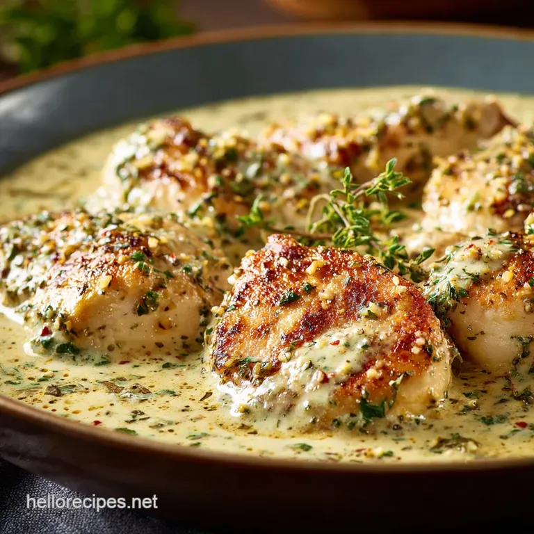 Creamy Chicken with Velvety Tarragon Sauce (35-Minute Recipe)