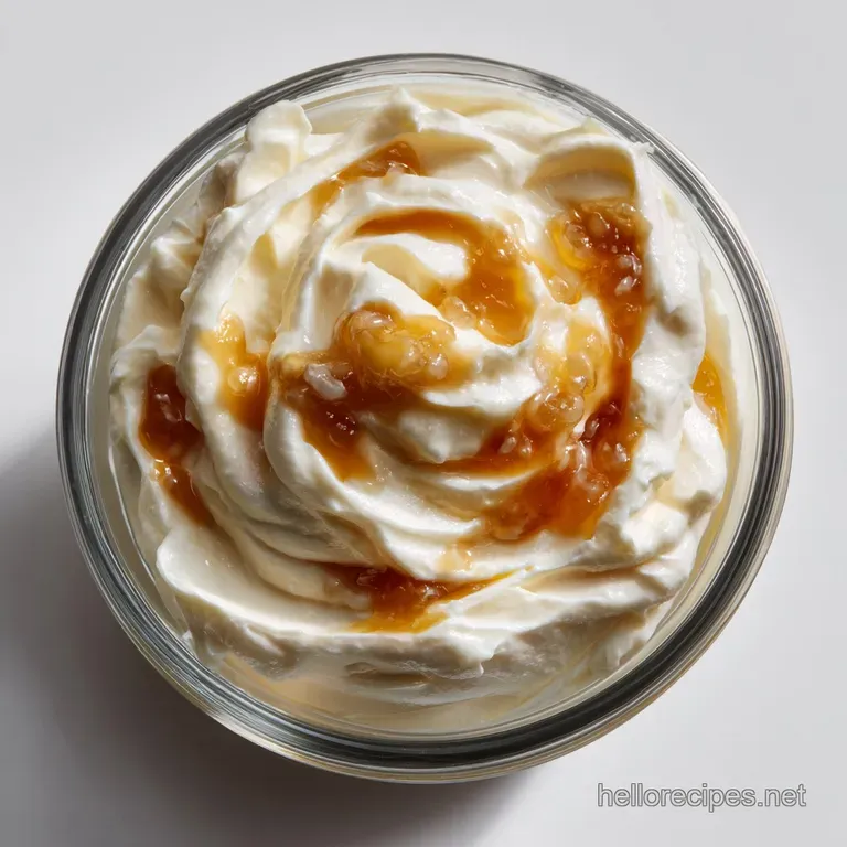 The Cream of the Crop Velvety SugarFree Vanilla Lemon Fruit Dip