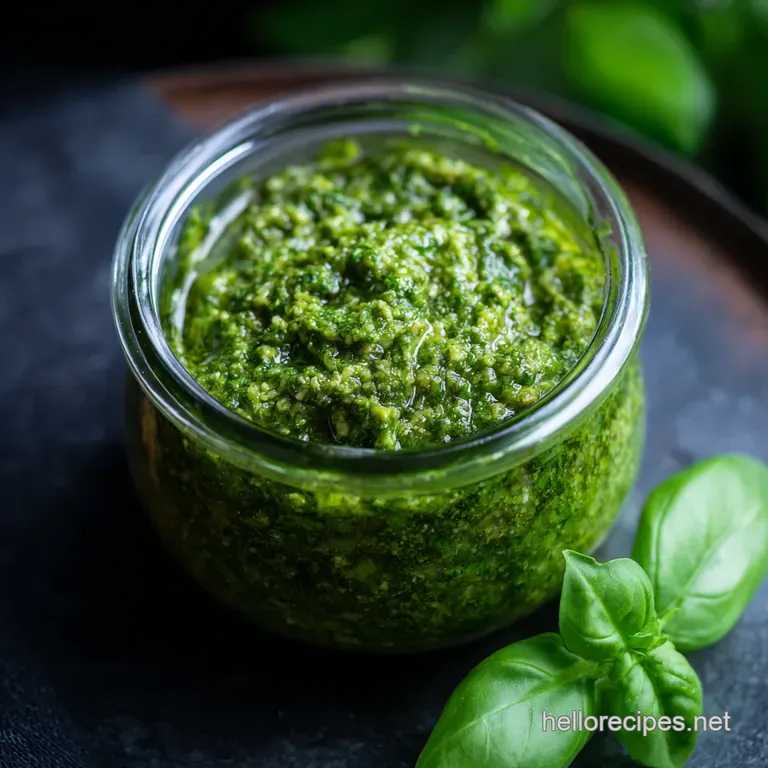 Vibrant Homemade Basil Pesto The Ultimate Italian Staple