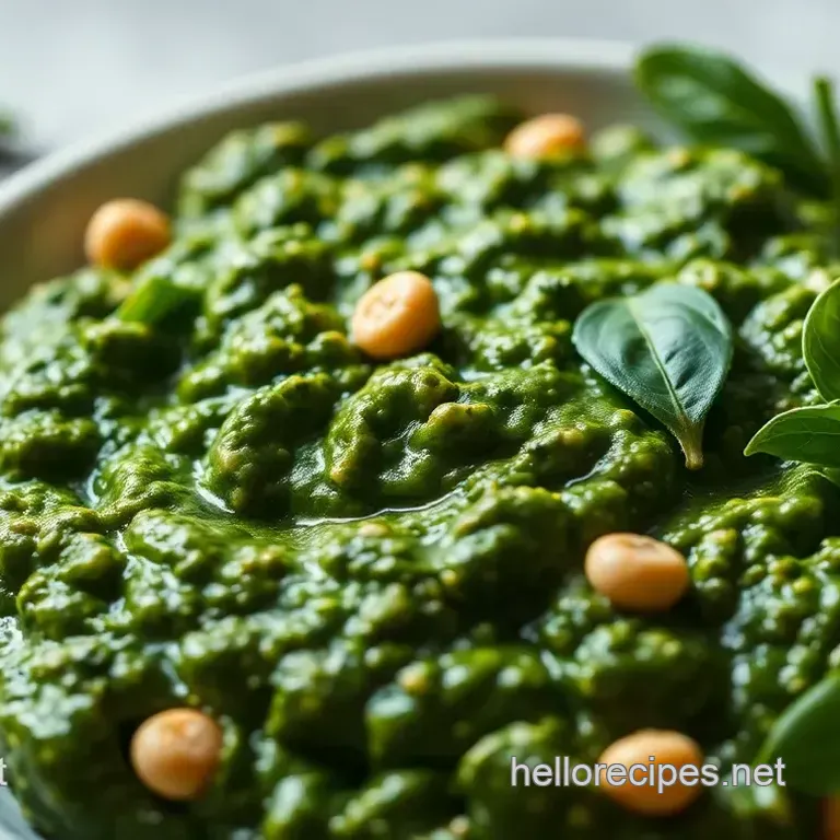 Vibrant Vegan Basil Pesto – A Fresh and Nutty Classic