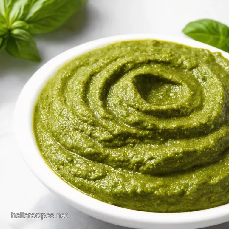 Vibrant Velvety Classic Basil Pesto Just Like Nonna Makes