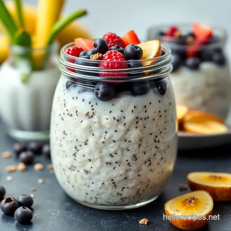 Wake Up Wonderful: Overnight Oats with Chia Seeds presentation