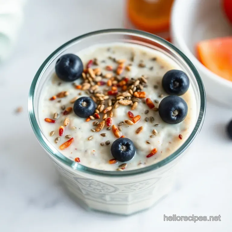 Wake Up Wonderful: Overnight Oats with Chia Seeds