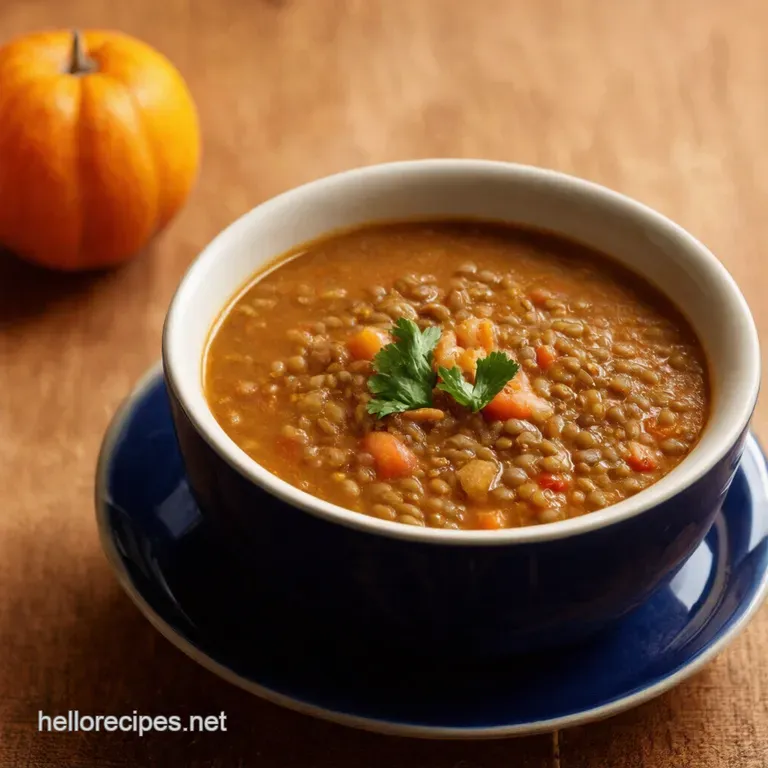 Warm Wonderful the Easiest Lentil Soup Youll Ever Make presentation