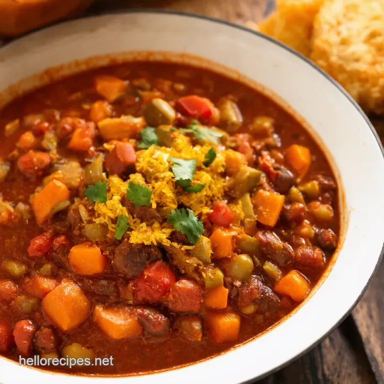Weeknight Wonder Speedy Veggie Chili Ready in 30 presentation