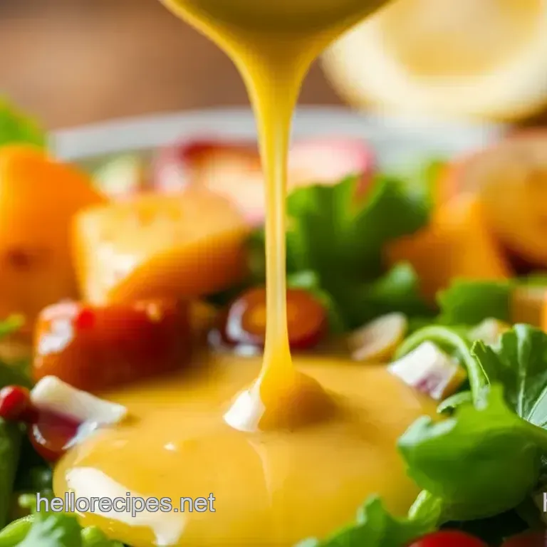 5-Minute Whisked Honey Dijon Dressing: A Perfect Blend of Sweet and Tangy
