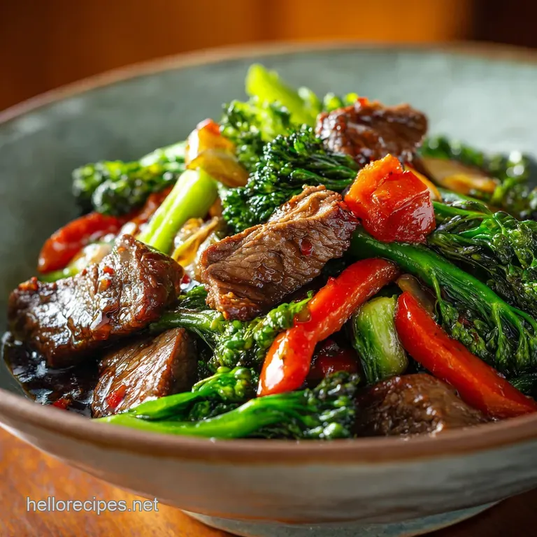 The Great British Beef StirFry Speedy WokFired Steak with Ginger