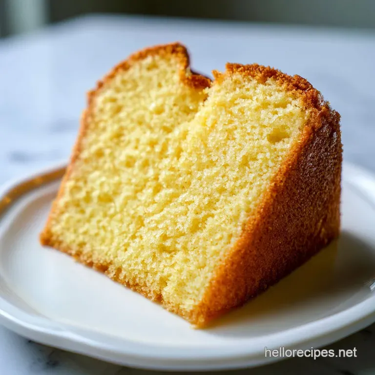 Yellow Cake Made From Scratch: Moist and Velvety