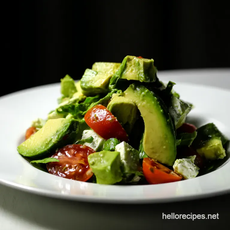 Zesty Avocado Corn Salad with Lime Vinaigrette
