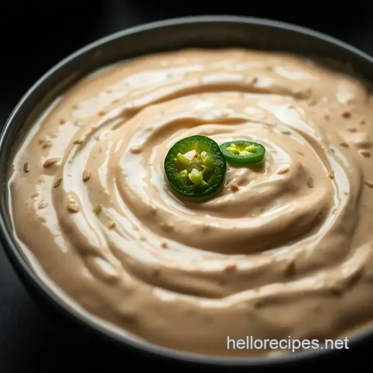 Zesty Chile Crema: A Fiery Creamy Delight presentation