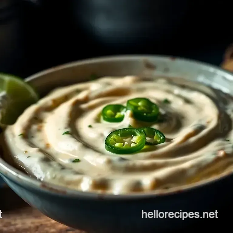 Zesty Chile Crema: A Fiery Creamy Delight