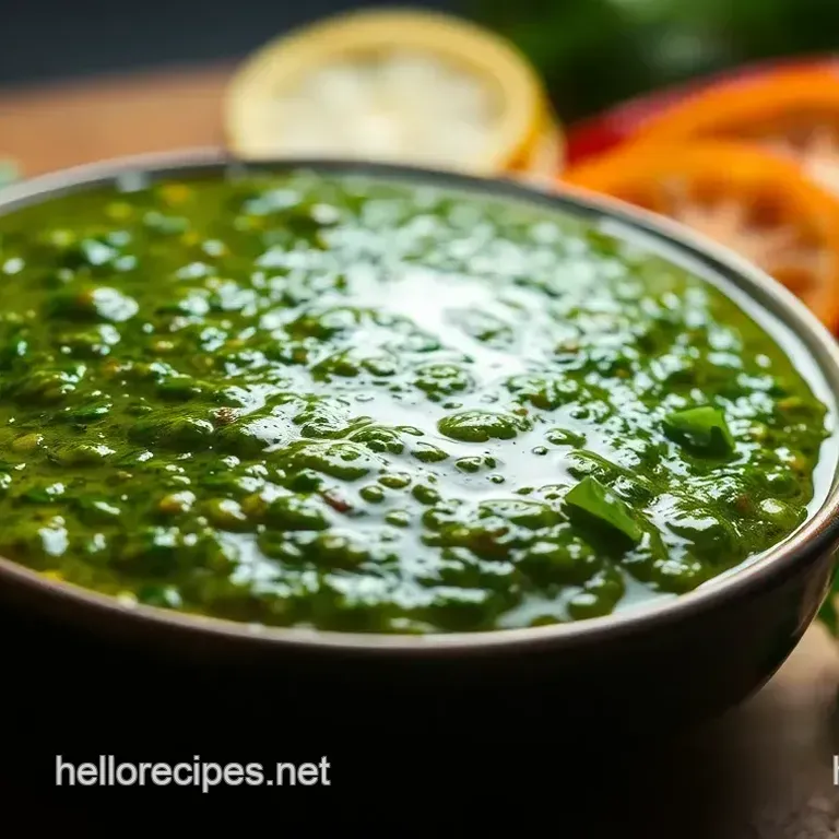 Easy & Flavorful Chimichurri Main Ingredients: My Family' s Favorite Sauce