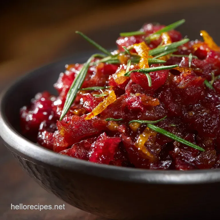 Cranberry Relish Recipe with Orange Ginger (A Zesty Essential Side)