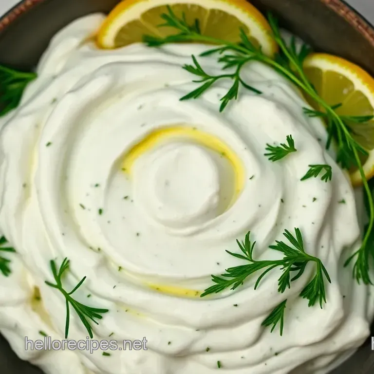Zesty Dill Dip with Creamy Yogurt