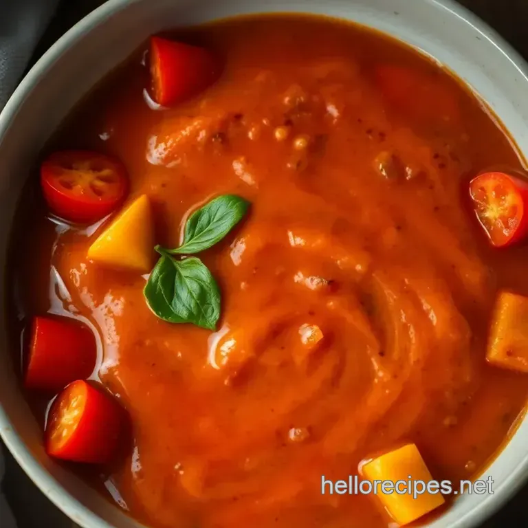 Zesty Homemade Italian Dressing presentation