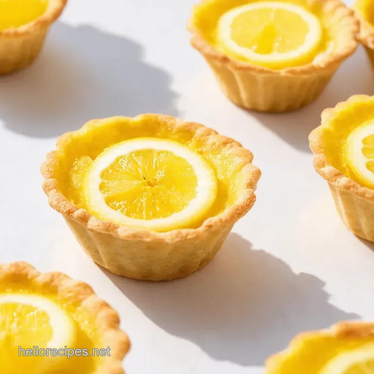 Zesty Lemon Burst Mini Tarts