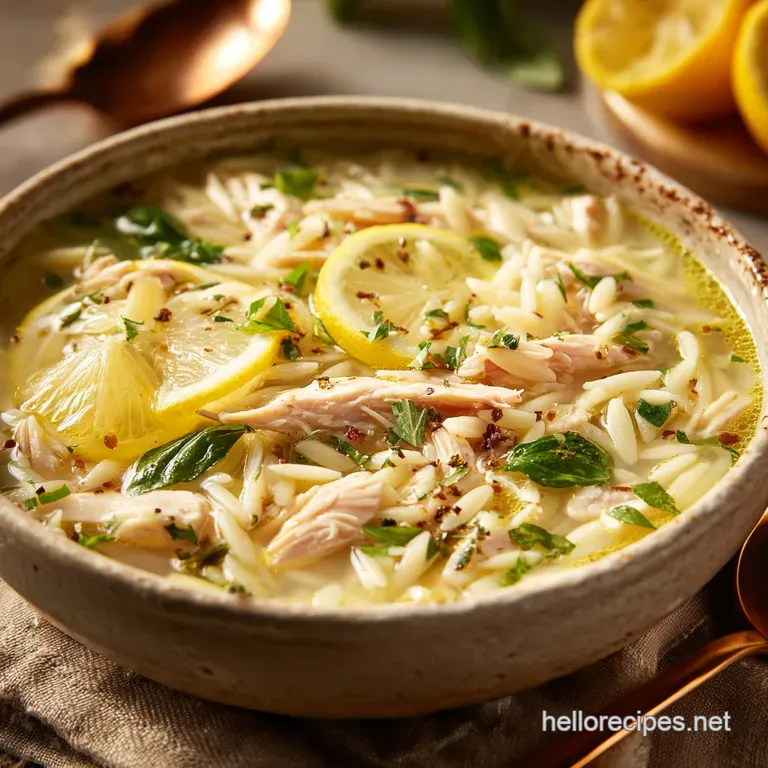 Lemon Chicken Orzo Soup: The Ultimate Zesty Comforting Recipe
