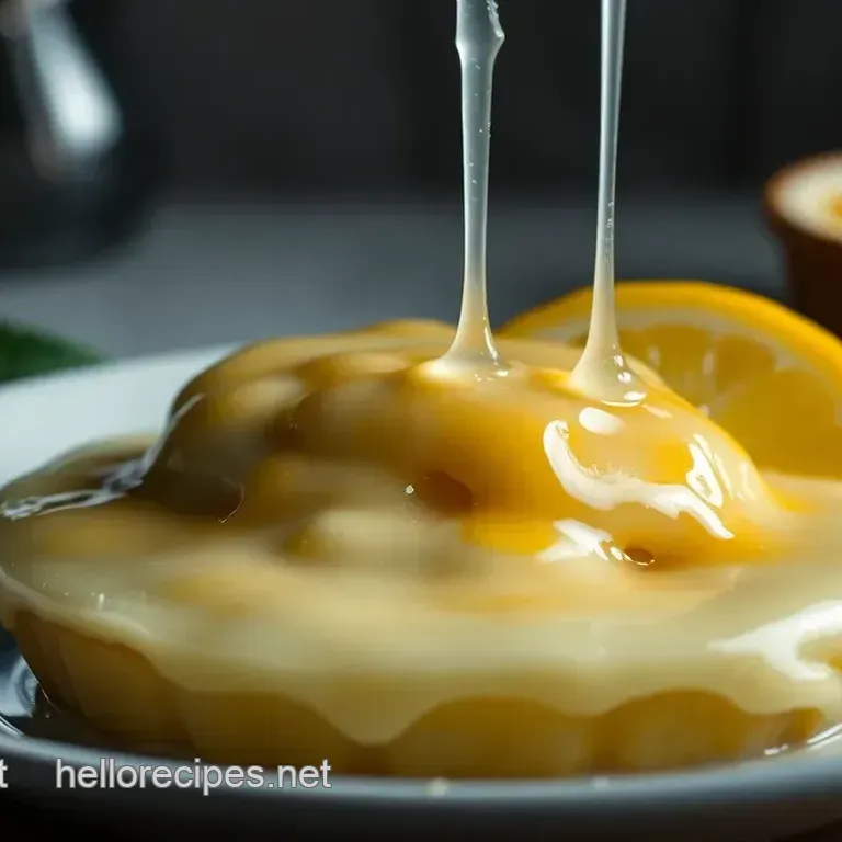 Zesty Lemon Glaze: A Bright and Tangy Topping