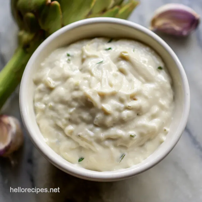 Zesty LemonGarlic Artichoke Dip