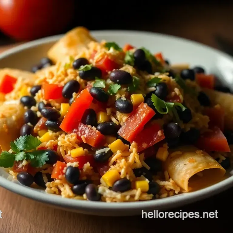 Zesty Southwest Egg Rolls Recipe