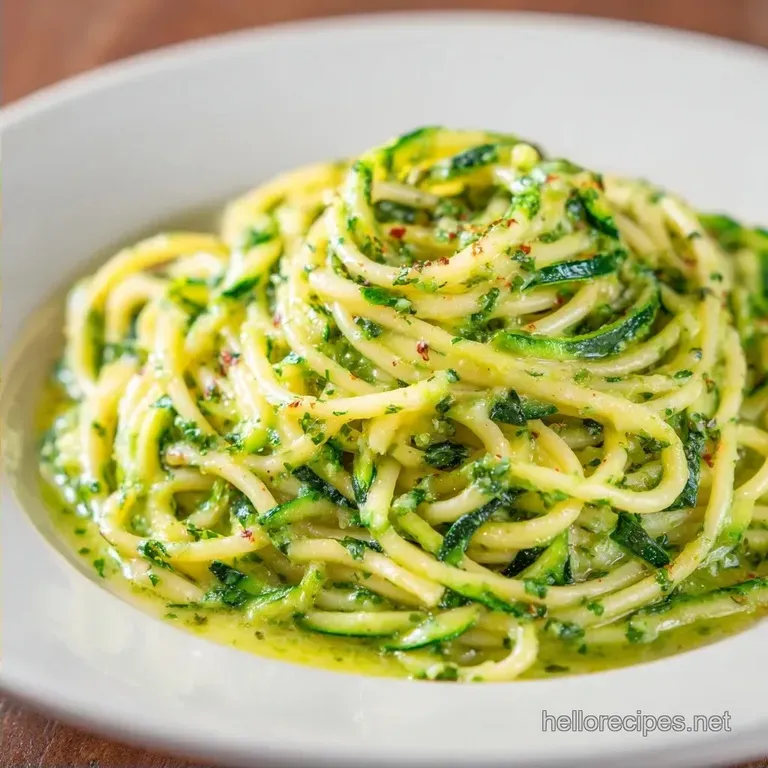 Zucchini Butter Pasta: Rich and Creamy